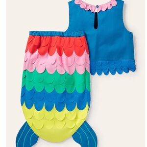Mini Boden Colorful Mermaid Costume Set